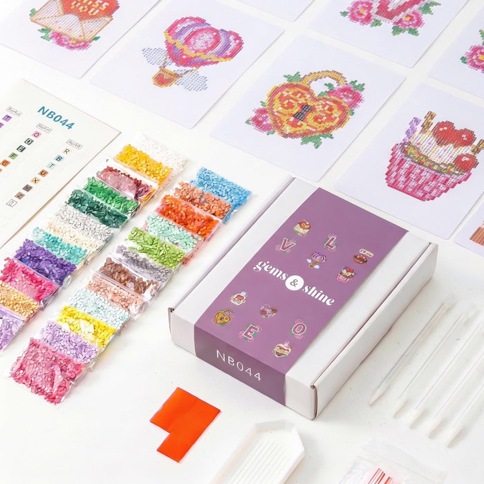 Love Letters diamonds by numbers kit (romantic), photo 10