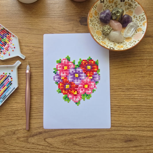 Love Letters diamonds by numbers kit (romantic) — photo 2