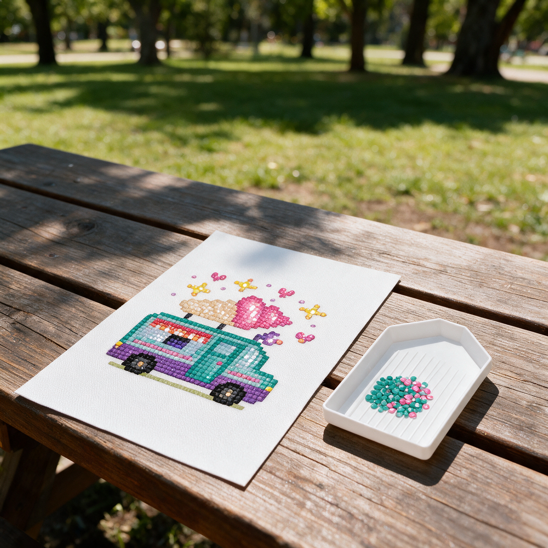 No-Mess Diamond Painting Add-Ons: The Cleanest Way to Set Up Your Craft Table