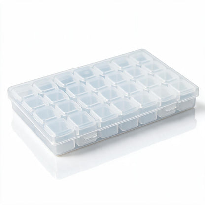 Gem Storage Box – 28 Slots