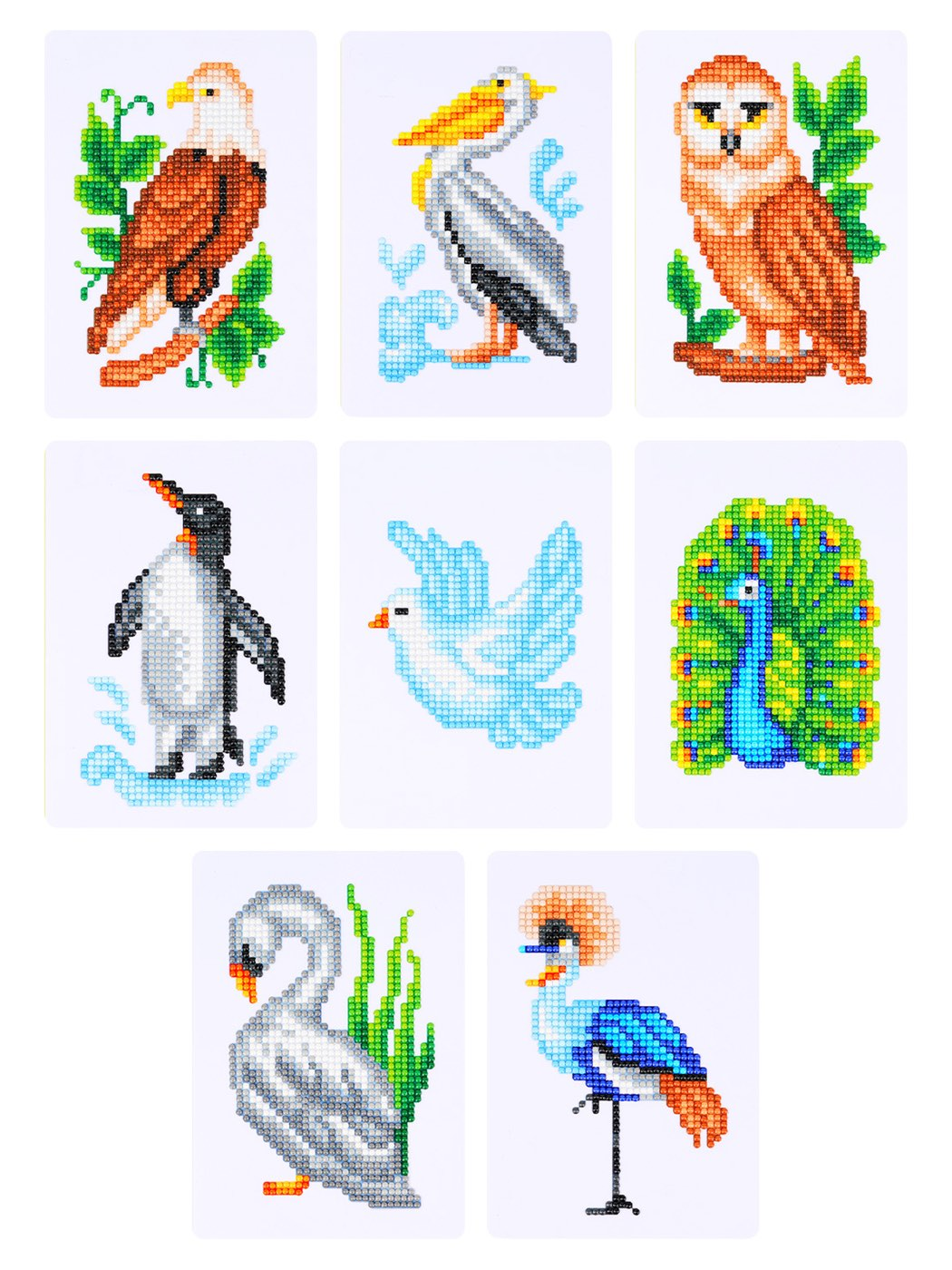 Birds of a Feather diamonds by numbers kit (majestic birds), photo 1