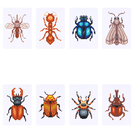 Bug Life diamonds by numbers kit (insects & beetles) — photo 1