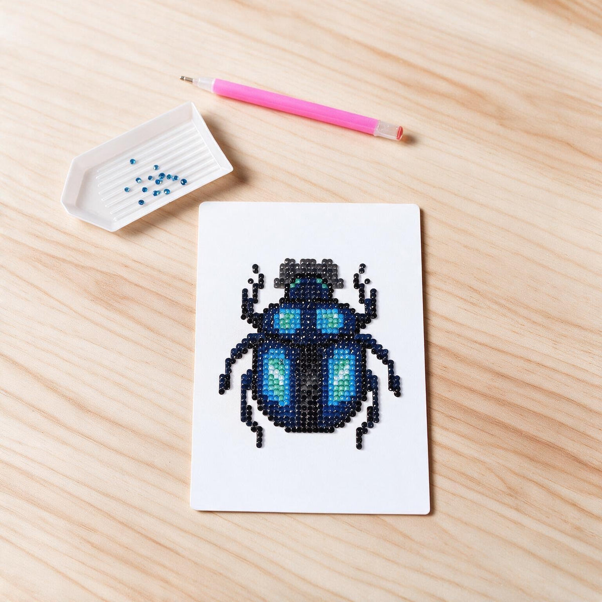 Bug Life diamonds by numbers kit (insects & beetles), photo 2 — included in Little Wonders Duo