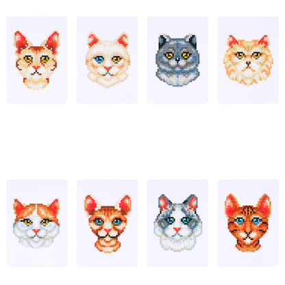 Cat Club diamonds by numbers kit (cat portraits) — photo 1