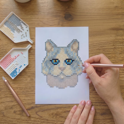 Cat Club diamonds by numbers kit (cat portraits) — photo 4