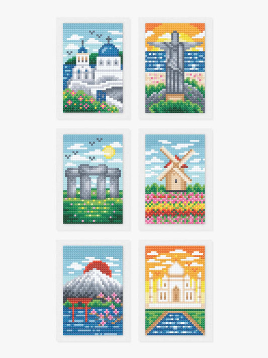 European Escape diamonds by numbers kit (Europe travel) — photo 1
