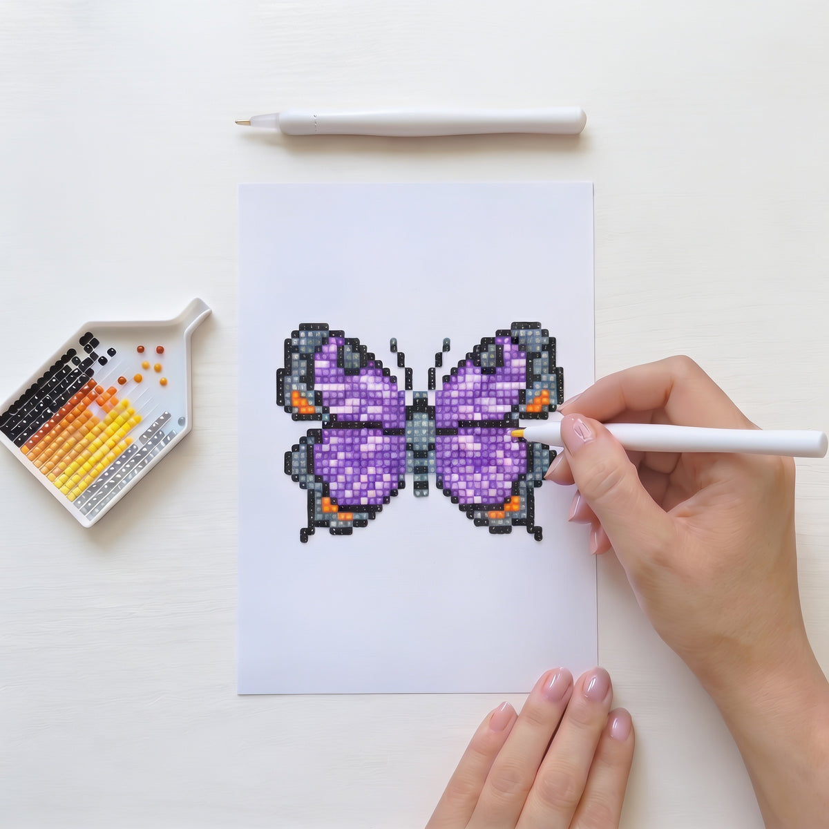 Flutter By diamonds by numbers kit (butterfly) — photo 4
