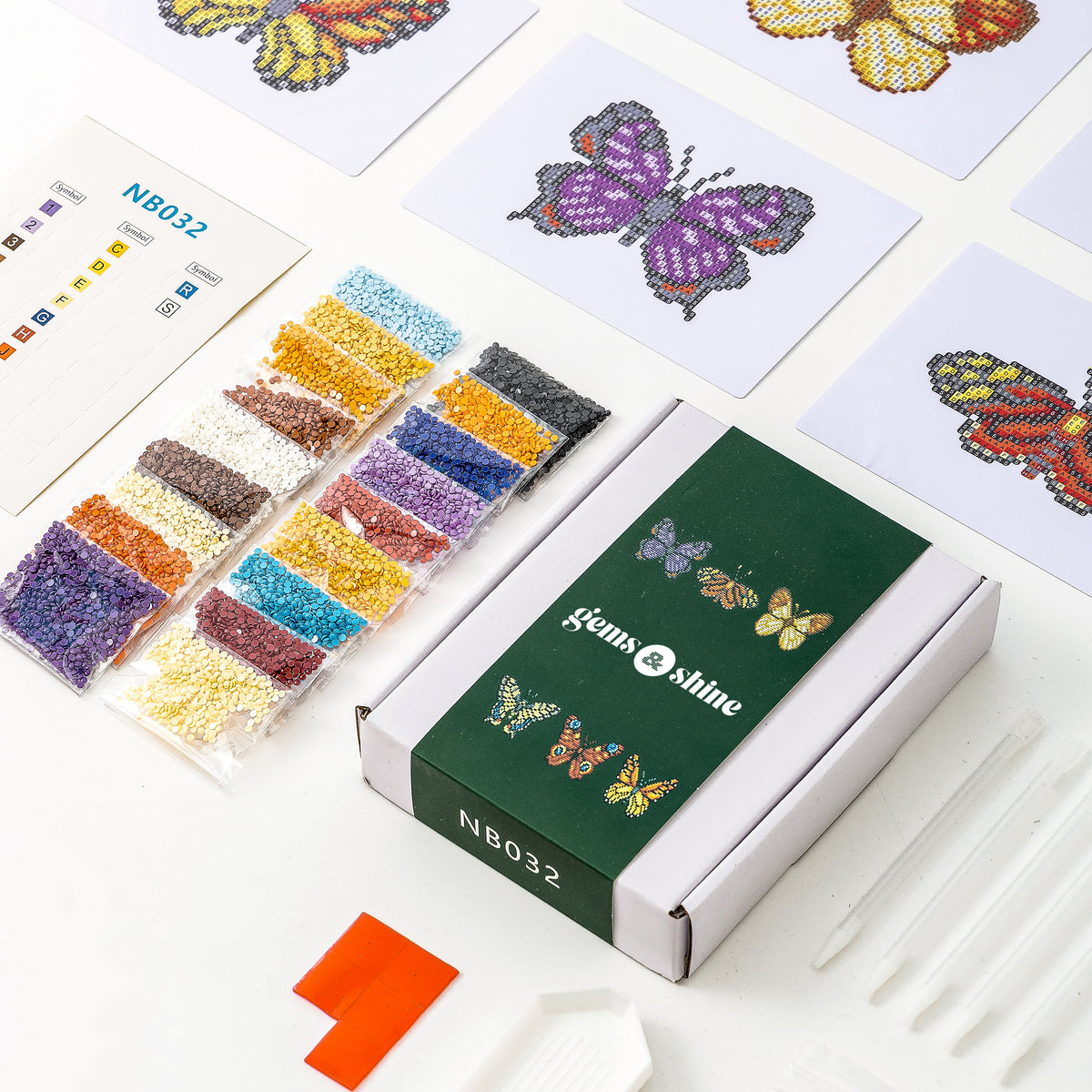 Flutter By diamonds by numbers kit (butterfly) — photo 5