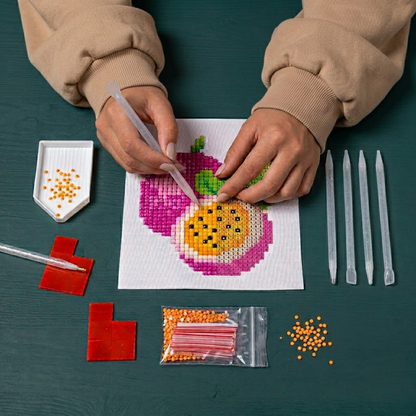 Fruit Punch diamonds by numbers kit (tropical fruit) — photo 6