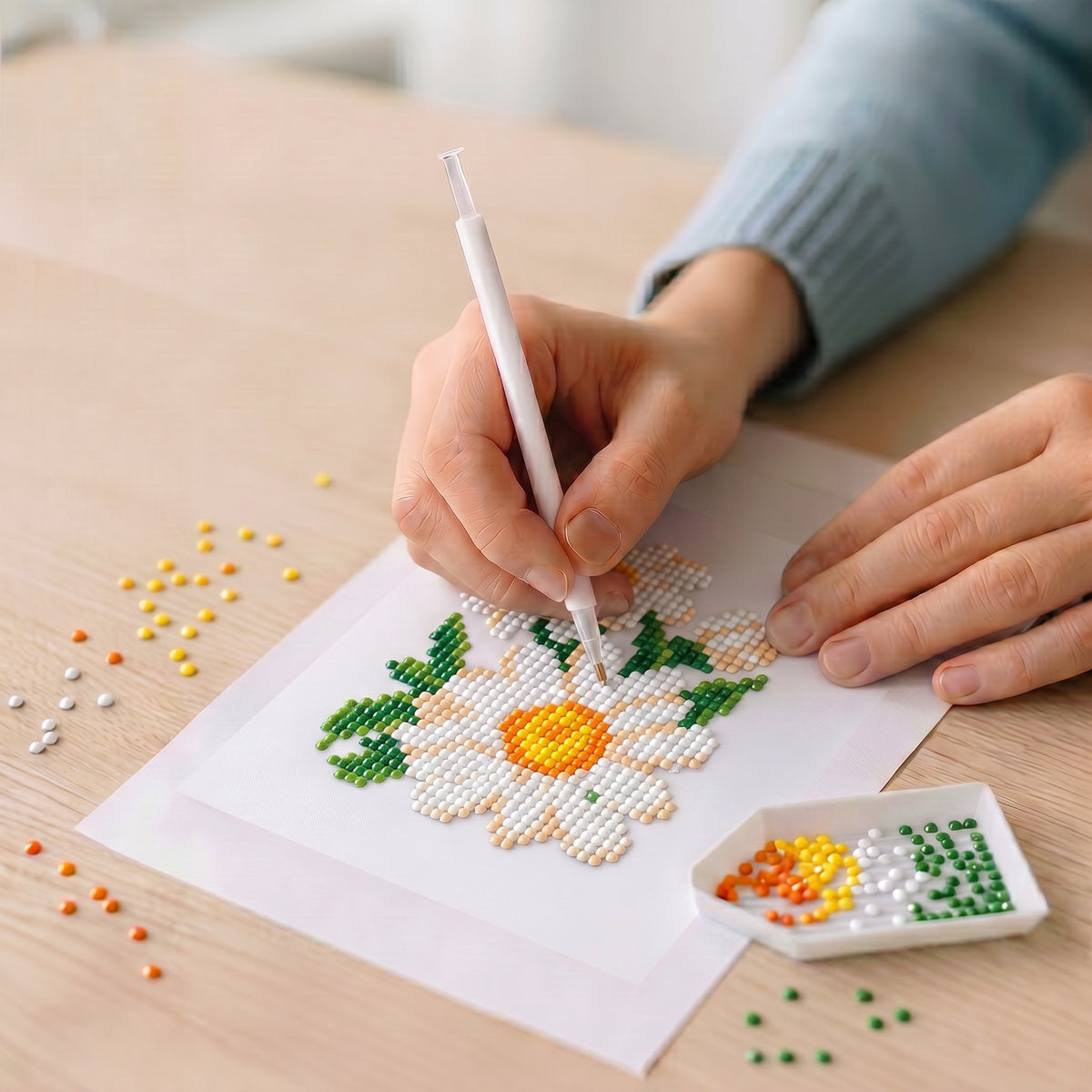 In Full Bloom diamonds by numbers kit (floral) — photo 4