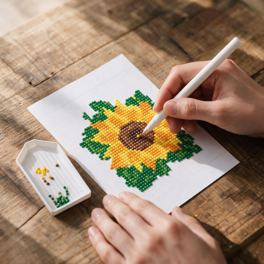 In Full Bloom diamonds by numbers kit (floral), photo 7