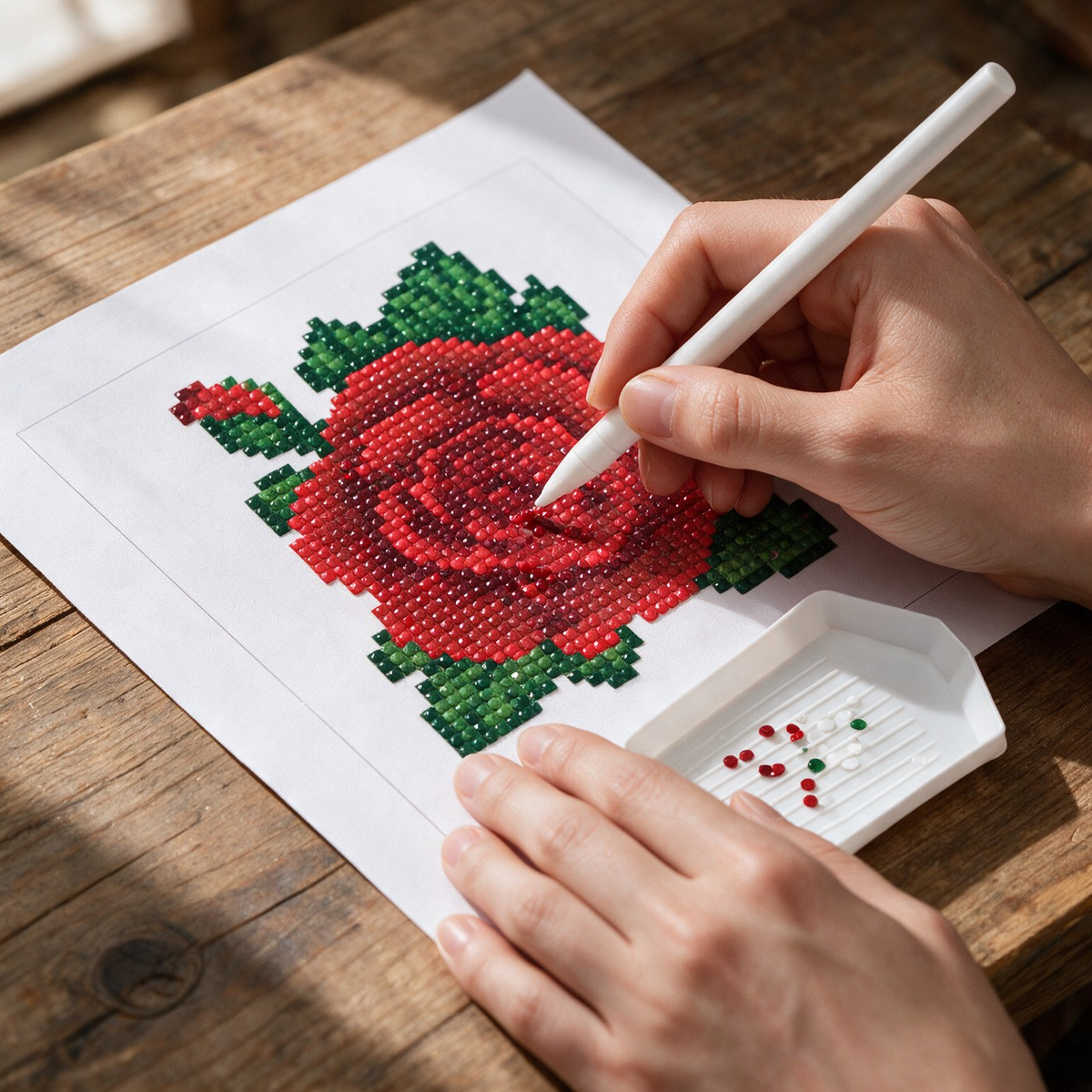 In Full Bloom diamonds by numbers kit (floral), photo 9
