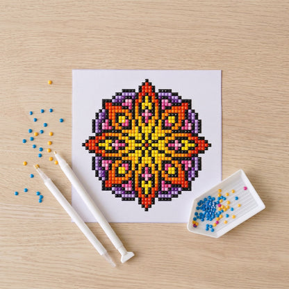 Mandala Magic diamonds by numbers kit (mandala), photo 3 — included in Mindful Moments Duo