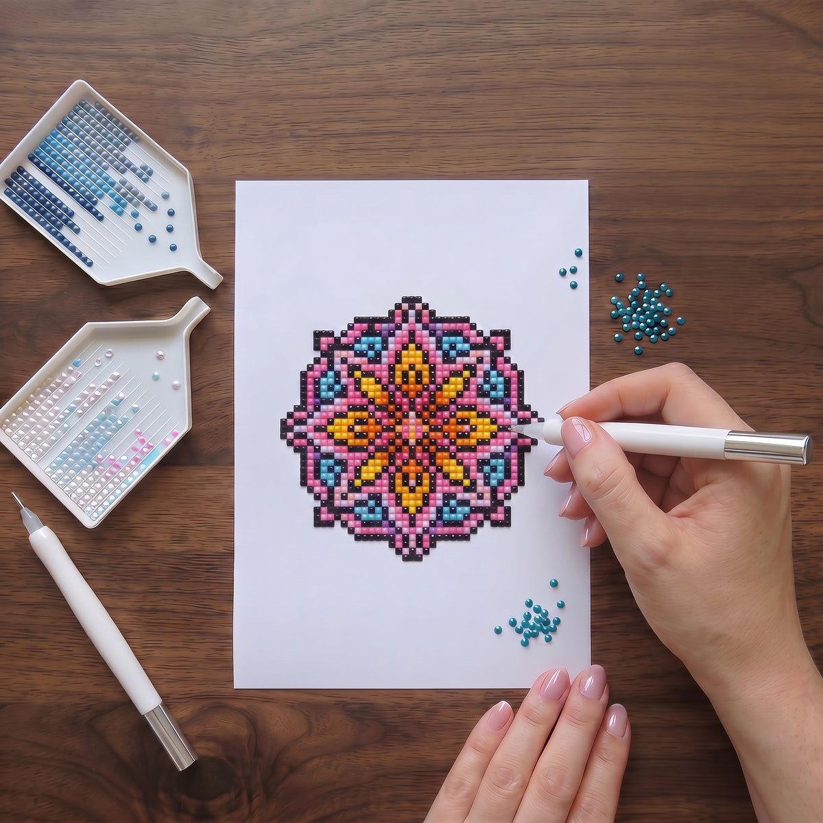 Mandala Magic diamonds by numbers kit (mandala) — photo 5