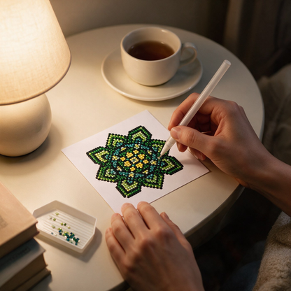 Mandala Magic diamonds by numbers kit (mandala), photo 11