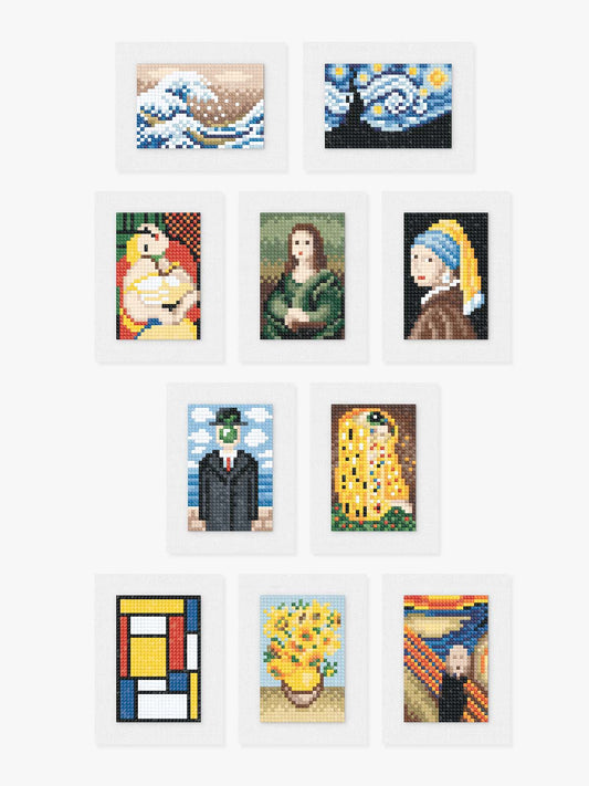The Curator Collection diamonds by numbers kit (art masterpieces) — photo 1