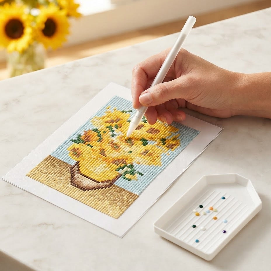 The Curator Collection diamonds by numbers kit (art masterpieces), photo 8 — included in Creative Escape Duo