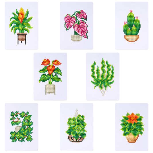 Tropical Maximalist diamonds by numbers kit (exotic flower) — photo 1