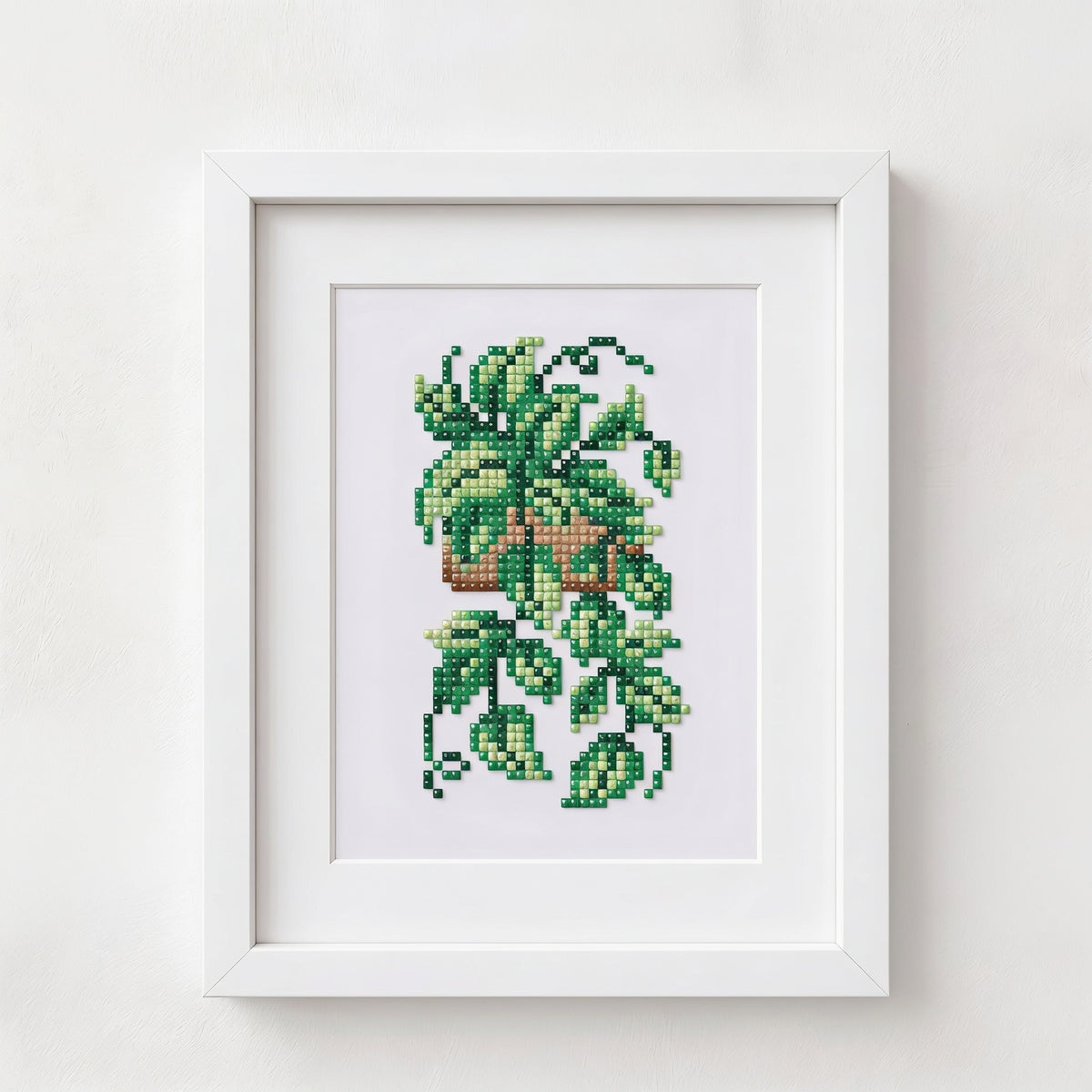 Urban Jungle diamonds by numbers kit (houseplant) — photo 4