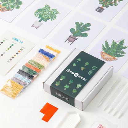 Urban Jungle diamonds by numbers kit (houseplant) — photo 6